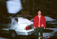 during winter of '95. My last time being there.